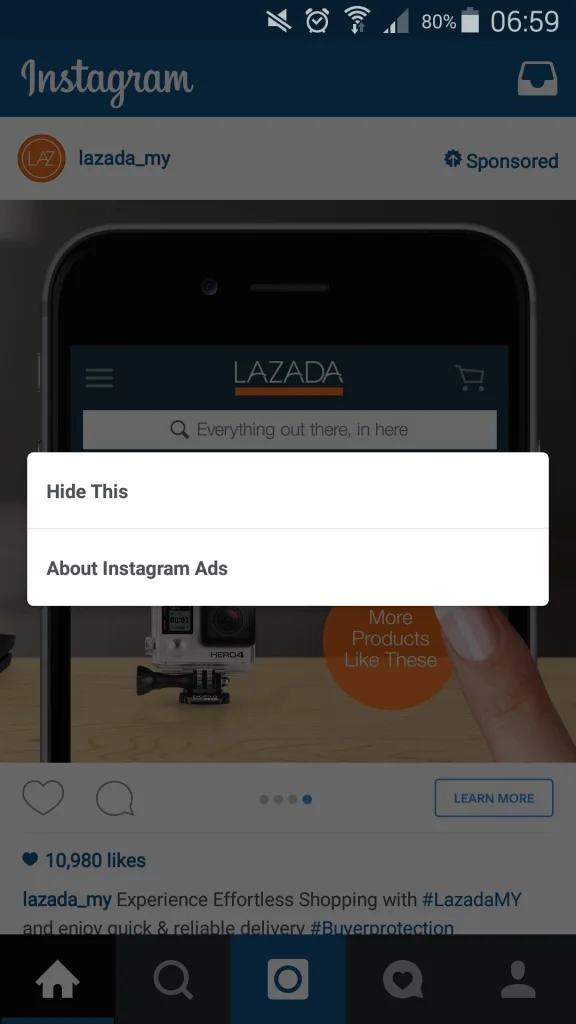 Lazada Instagram Ad 5