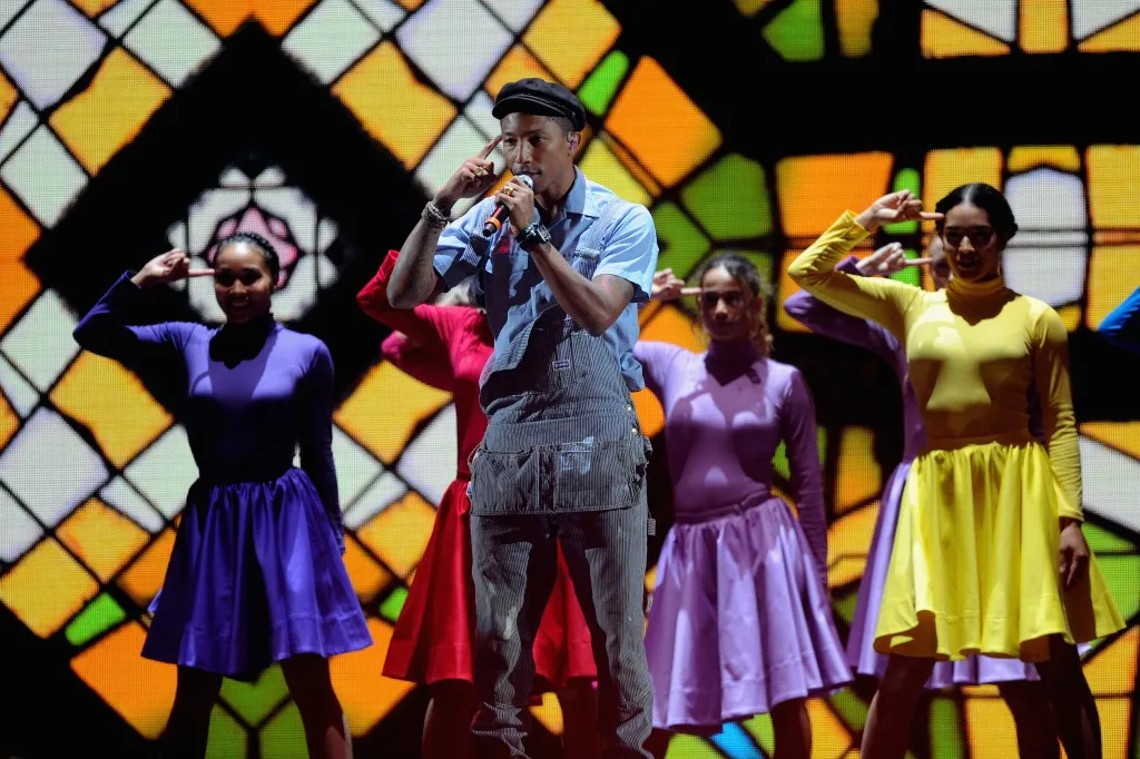 on stage during the MTV EMA's 2015 at the Mediolanum Forum on October 25, 2015 in Milan, Italy.