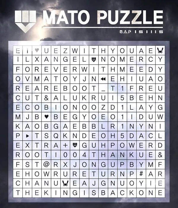 B.A.P Mato Puzzle