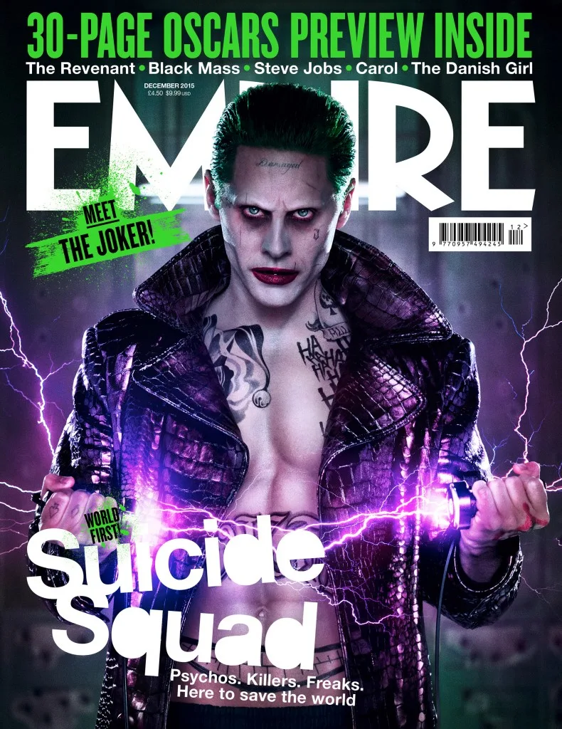 Empire Magazine Cover 2015 The Joker Suicide Squad