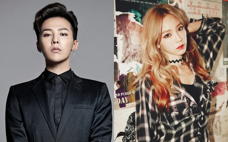 G-Dragon and Taeyeon