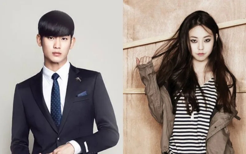 Kim Soo Hyun and Ahn So Hee