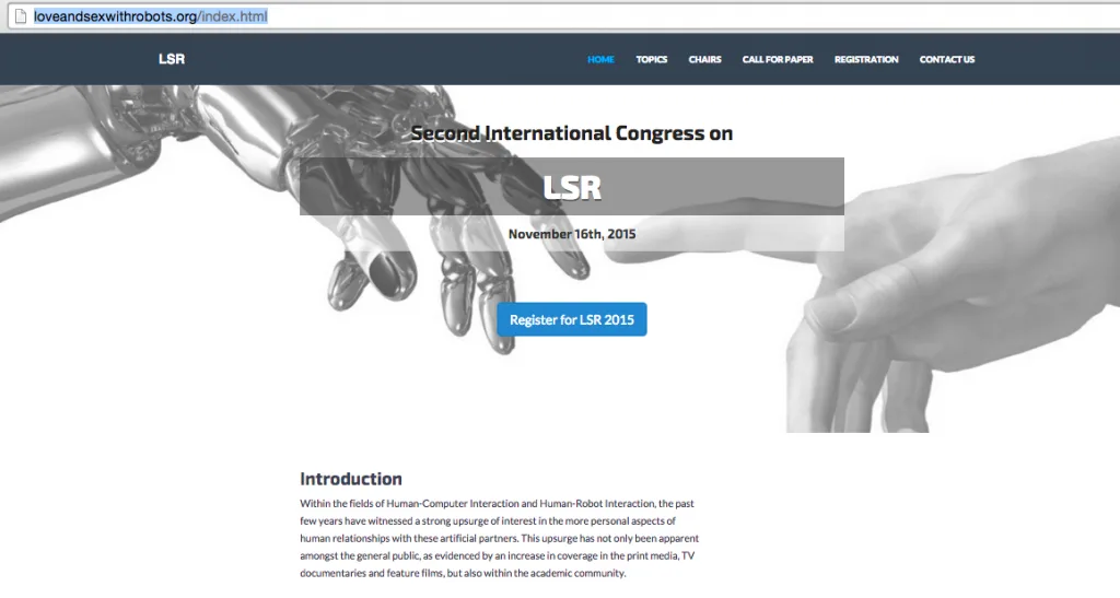 Source: loveandsexwithrobots.org