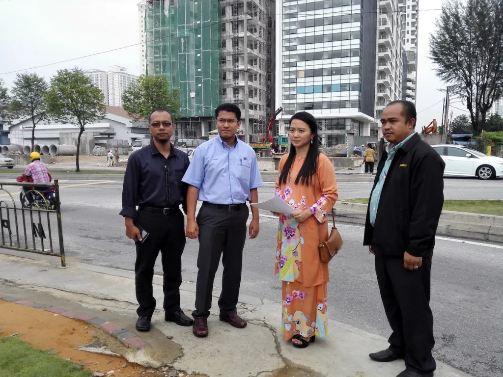 Road Closure at Persiaran Subang Permai