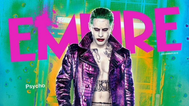 Suicide Squad Empire Magazine Cover - Jared Leto as The Joker