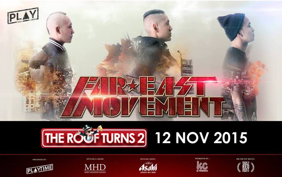 Far East Movement Play Club at The Roof