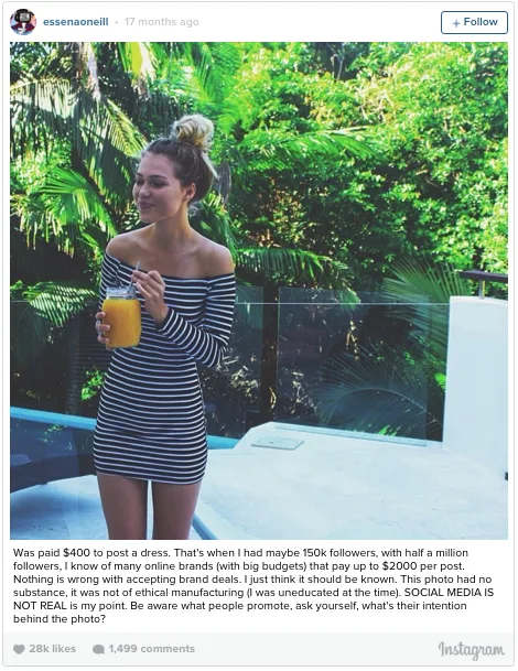 Source: instagram.com/essenaoneill