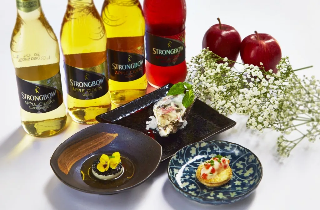 Strongbow Apple Ciders Red Berries Launch Appetisers