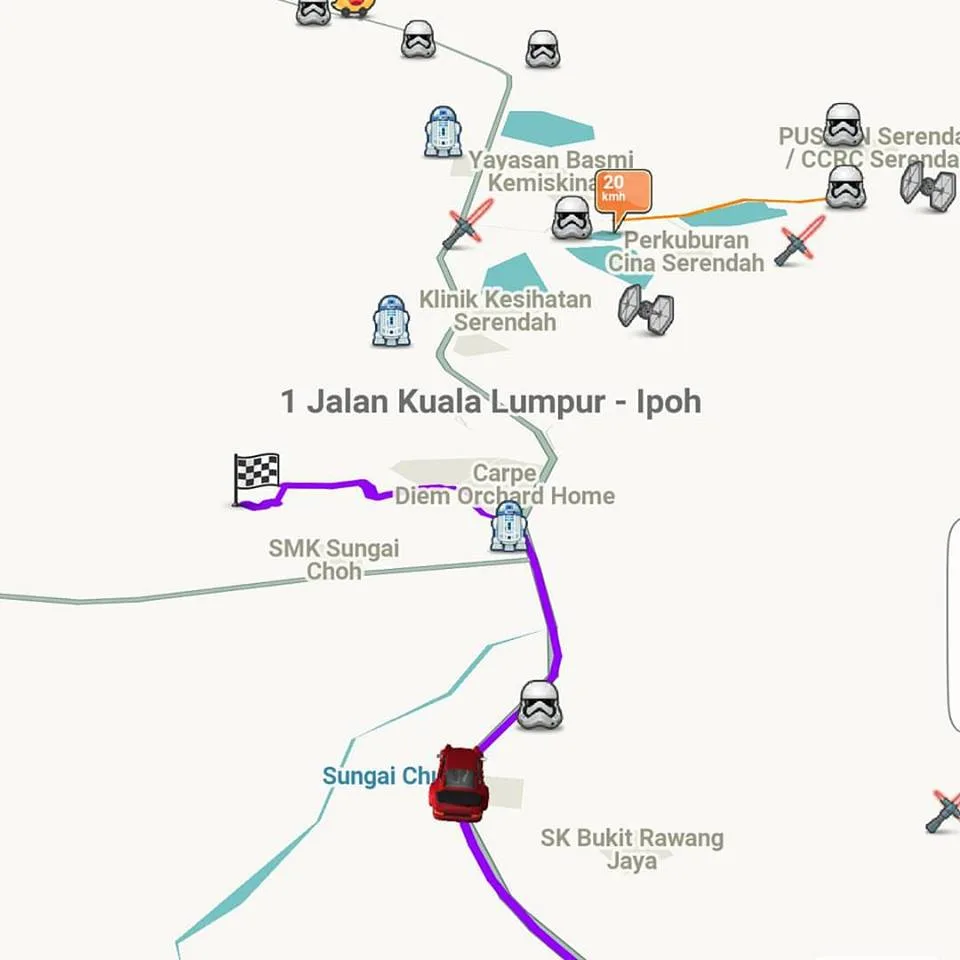 Waze Star Wars