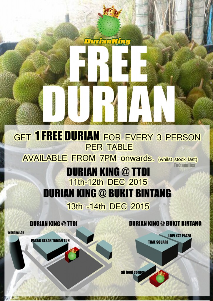 Durian King giveaway