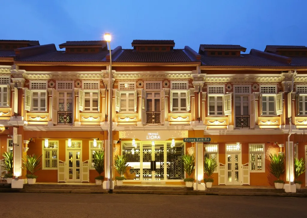 Facade of Naumi Liora by Night