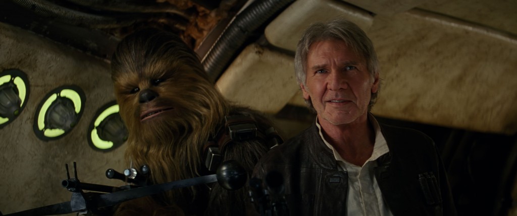 Star Wars The Force Awakens - Chewbecca and Han Solo