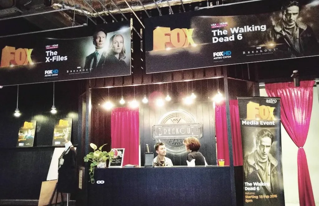 Breakout Malaysia FOX Themed Room