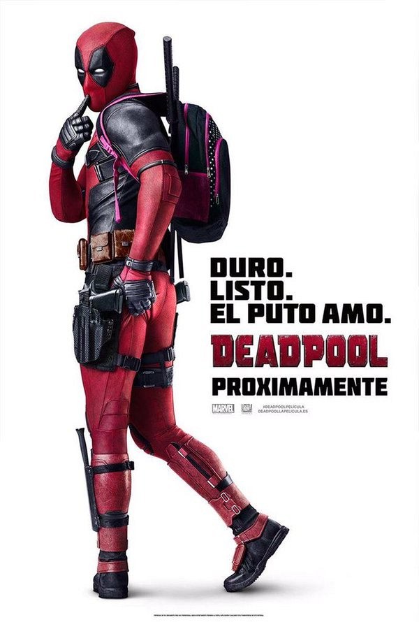 Deadpool Spanish Poster