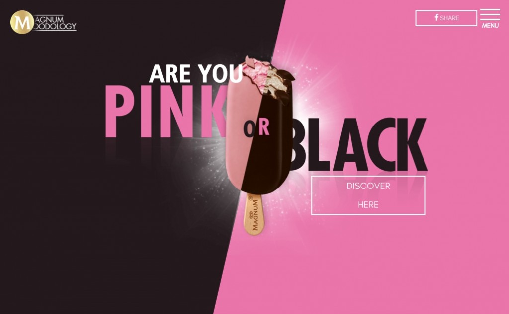 Magnum Pink and Black Website