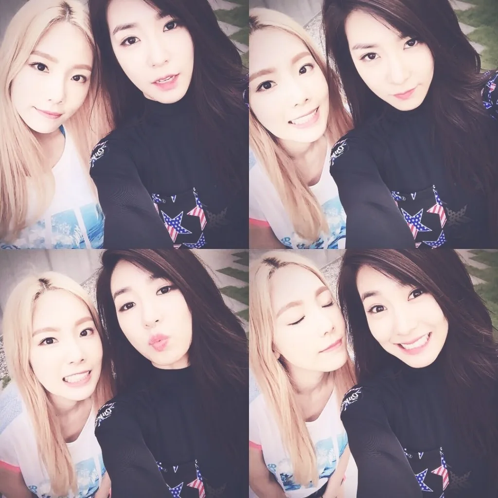 SNSD Girls' Generation's Taeyeon & Tiffany (Source: Tiffany's instagram)