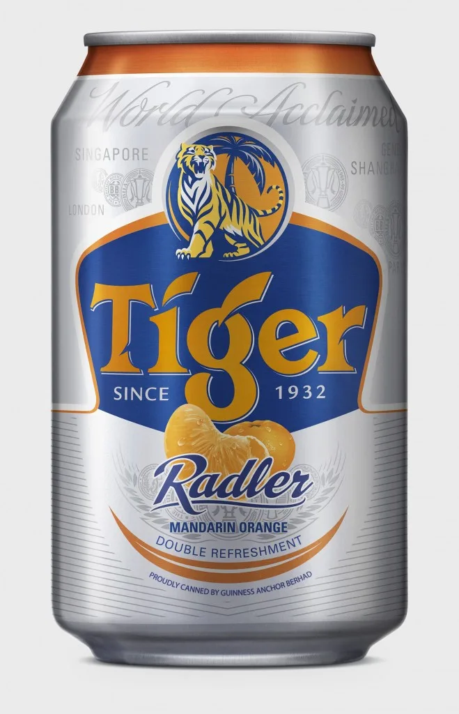 Tiger Radler Mandarin Orange