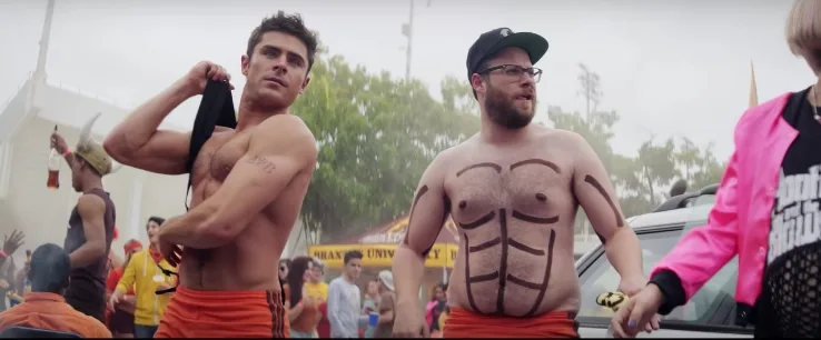 Zac Efron and Seth Rogen