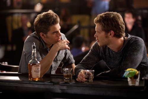 "The End of the Affair"--LtoR: Paul Wesley as Stefan and Joseph Morgan as Klaus on THE VAMPIRE DIARIES on The CW. Photo: Bob Mahoney/The CW ©2011 The CW Network. All Rights Reserved.