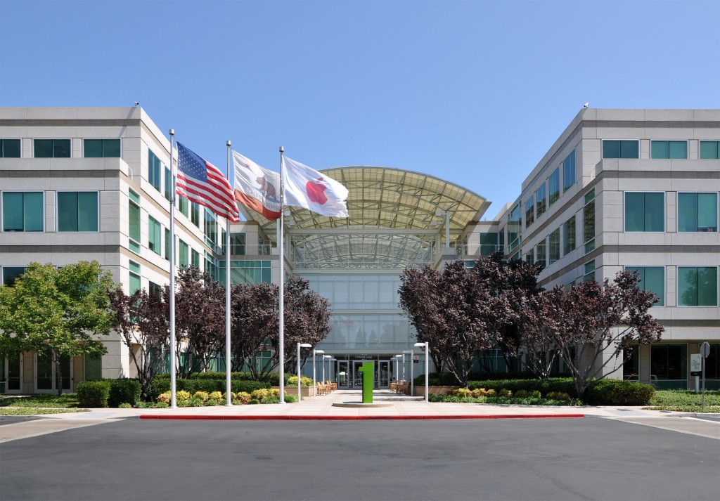 The headquarters of Apple Inc. on Infinite Loop in Cupertino (Source: Wikimedia)