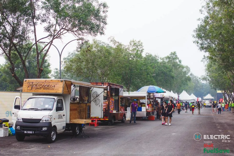 Electric Run Malaysia Food