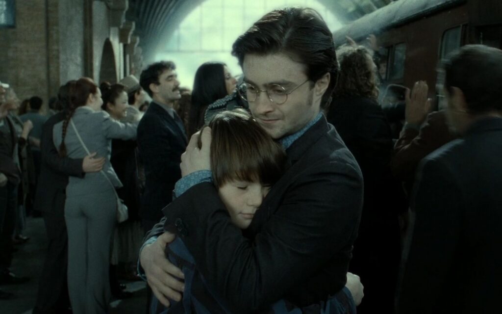 Albus Potter & Harry Potter (Source: Warner Bros. Pictures)