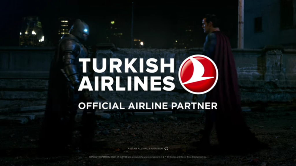 Turkish Airlines Batman v Superman