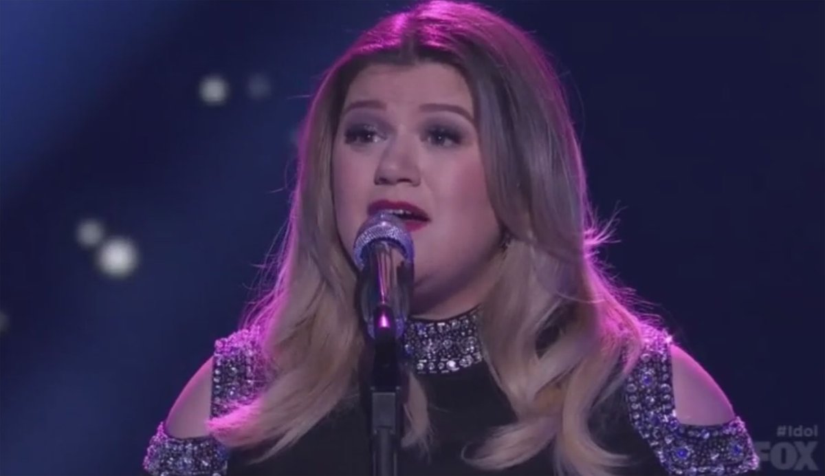 #AmericanIdol: Kelly Clarkson Leaves Everyone In Tears With Emotional ...