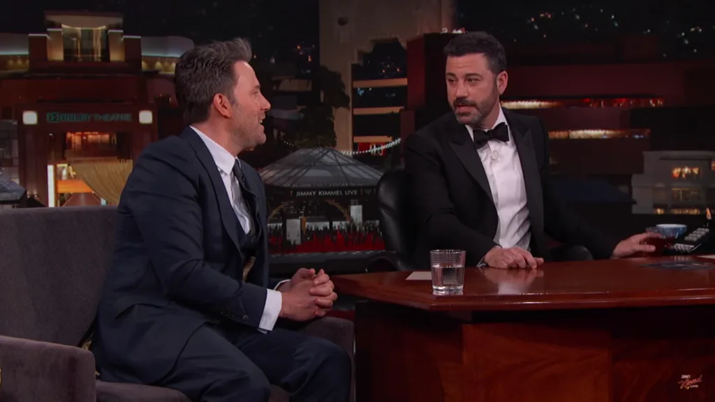 Ben Affleck Jimmy Kimmel Live
