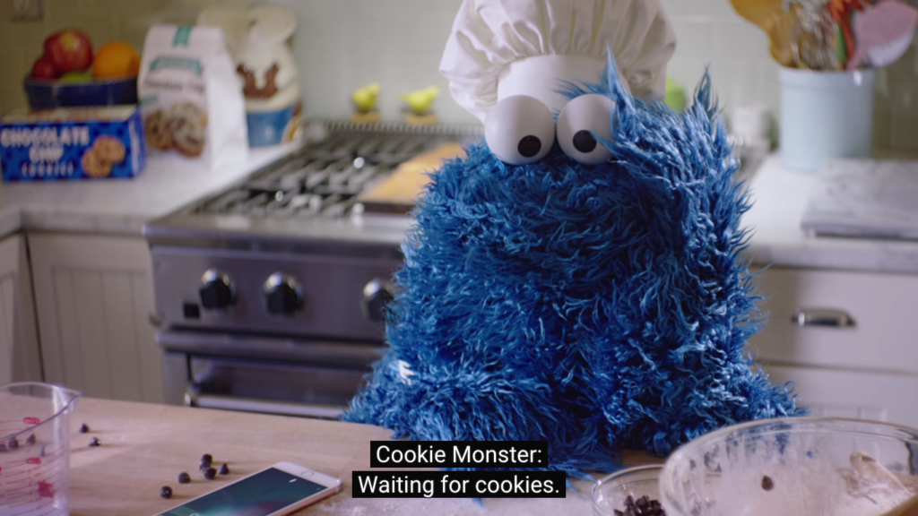 Cookie Monster iPhone 6s Siri
