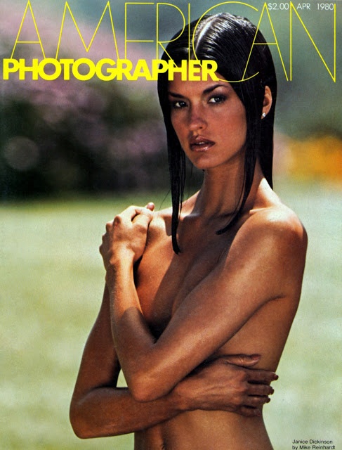 Janice Dickinson - American Photographer April 1980 by Mike Reinhardt