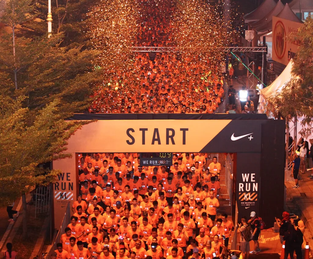 1. Nike WE RUN KL 21K sees 10,000 athletes take to the streets of Malaysia's capital