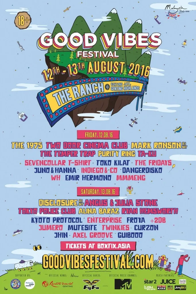 Good Vibes Fest 2016 Lineup