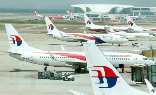 SEPANG 31 MARCH 2016. (FOR ARCHIVE) Pesawat Malaysia Airlines di Lapangan Terbang Antarabangsa Kuala Lumpur. (KLIA). NSTP/AHMAD IRHAM MOHD NOOR.