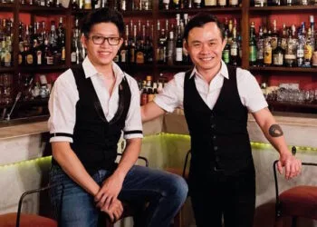 L-R: Omakase + Appreciate founders Shawn Chong & Karl Too. (Source: worlds50bestbars.com)