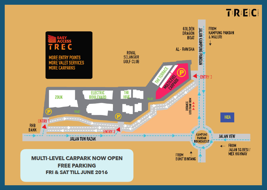 How To Get To TREC KL