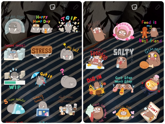 Snapchat New Stickers