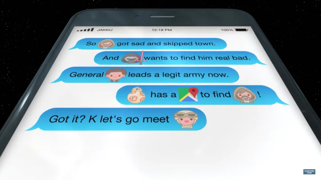 Star Wars The Force Awakens Emoji