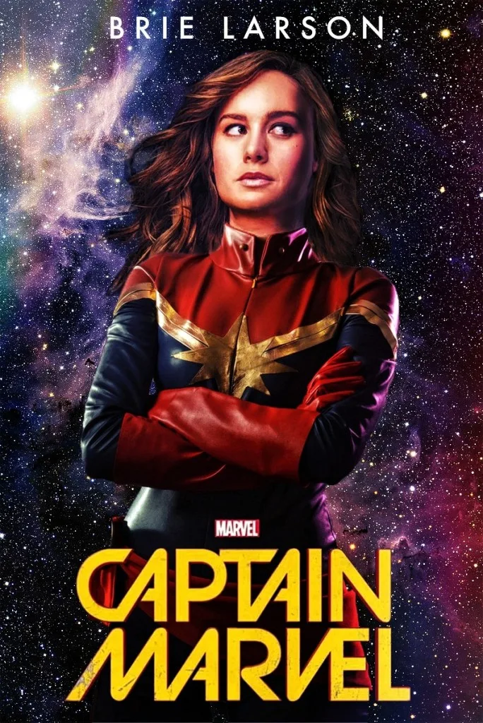 Brie-Larson-Captain-Marvel-Fan-Poster