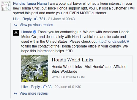 Source: Honda's Facebook