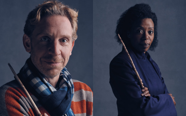 Paul Thornley as Ron Weasley (left) and Noma Source: Pottermore)