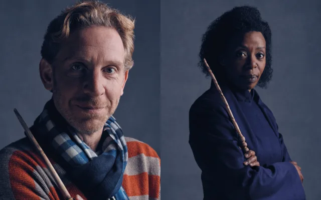 Paul Thornley as Ron Weasley (left) and Noma Source: Pottermore)