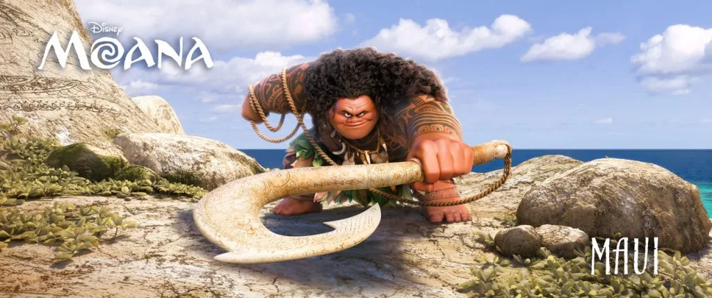 DWAYNE JOHNSON MAUI Disney moana