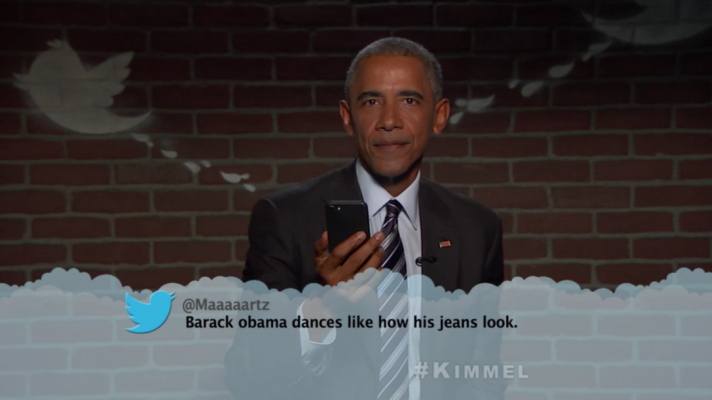 Barack Obama Mean Tweets
