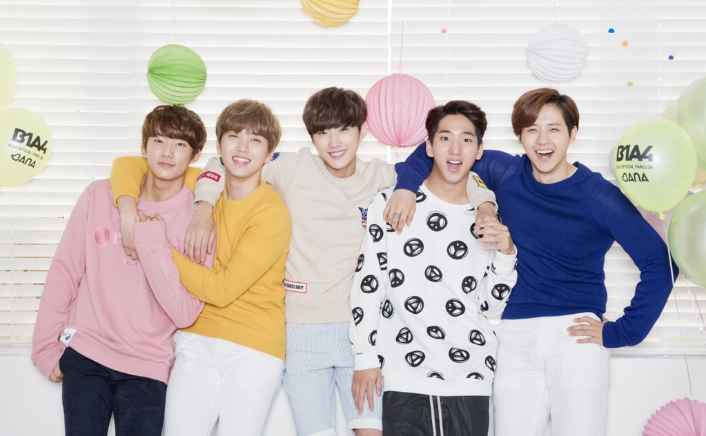 Source: B1A4's Facebook page