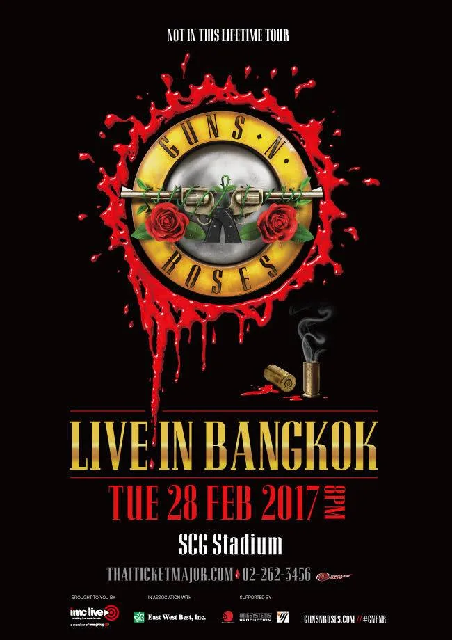 Guns N Roses Bangkok