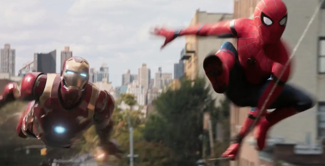 iron-man spider-man-homecoming