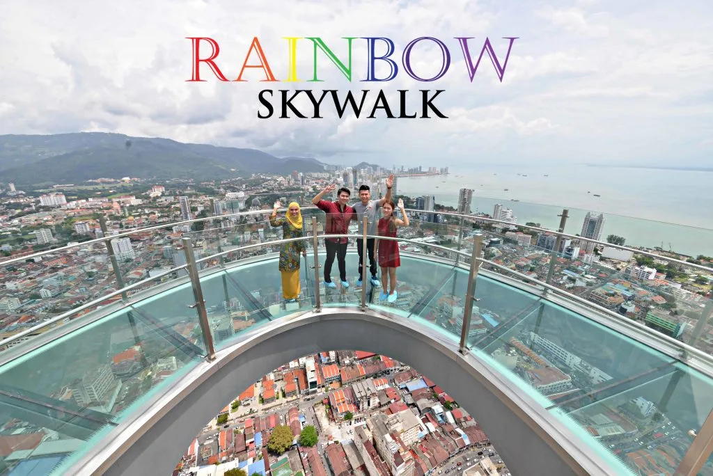 rainbow skywalk the top