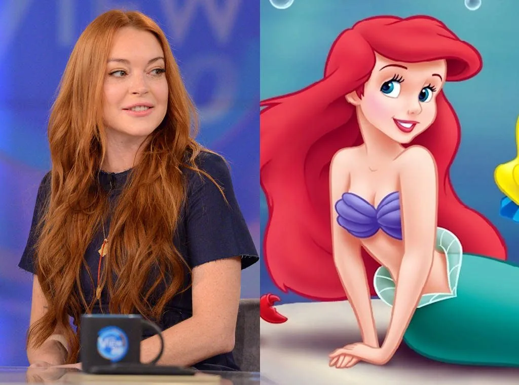 lindsay lohan the little mermaid