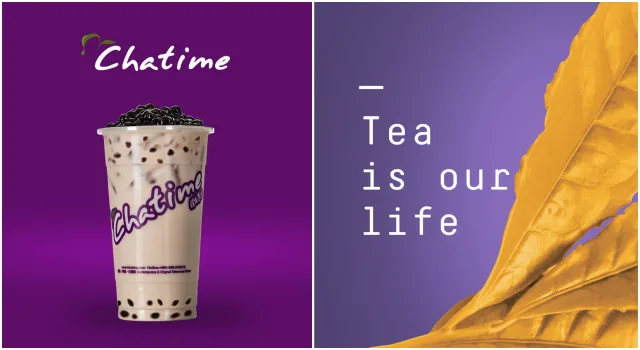 tea is our life chatime